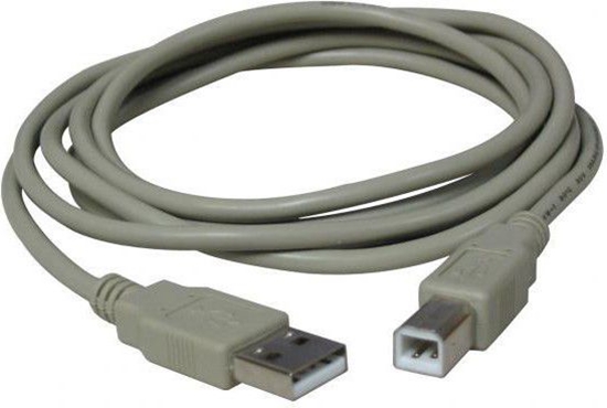Изображение Kabel USB Logo USB-A - 1.8 m Szary (7946)