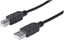 Attēls no Kabel USB Manhattan USB-A - USB-B 1 m Czarny (353588)