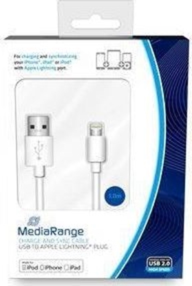 Picture of Kabel USB MediaRange USB-A - 1 m Biay (MRCS178)