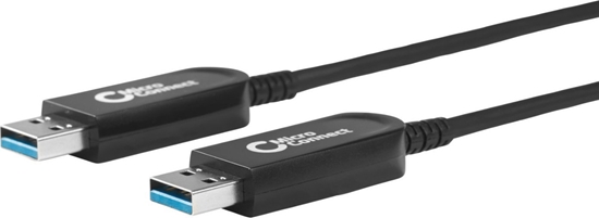 Изображение Kabel USB MicroConnect USB-A - USB-A 10 m Czarny (USB3.0AA10BOP)