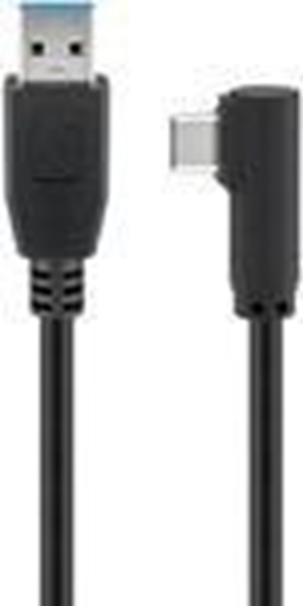 Picture of Kabel USB MicroConnect USB-A - USB-C 2 m Czarny (USB3.1CA2A)
