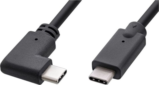 Picture of Kabel USB MicroConnect USB-C - USB-C 1 m Czarny (USB3.1CC1RA)