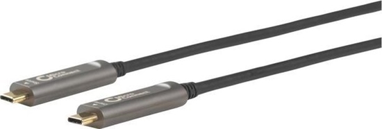 Picture of Kabel USB MicroConnect USB-C - USB-C 10 m Czarny (MC-USB3.1CC10OP)