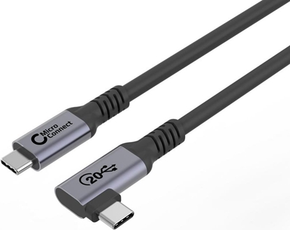 Attēls no Kabel USB MicroConnect USB-C - USB-C 4 m Czarny (USB3.2CC4-A)