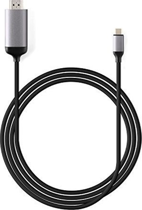 Attēls no Kabel USB Minix USB-C - HDMI 1.8 m Czarny (UMNP00068)