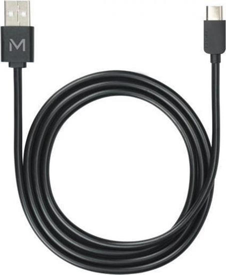 Picture of Kabel USB Mobilis USB-A - USB-C 1 m Czarny (001278)