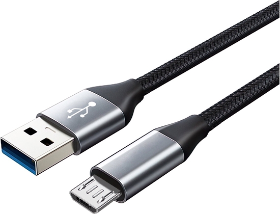 Picture of Kabel USB Montis USB-A - microUSB 2 m Czarny (MT049)