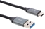 Attēls no Kabel USB Montis USB-A - USB-C 1 m Czarno-szary (MT003)