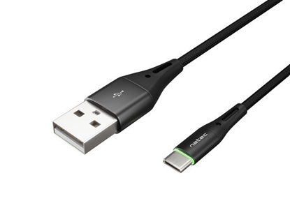 Picture of Kabel USB Natec USB-A - USB-C 1 m Czarny (NKA-1957)