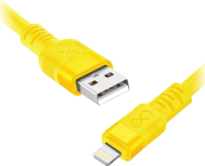 Изображение Kabel USB Orno USB-A - Lightning 0.9 m óty (CABEXCWHPLIGH0.9NMIX)