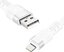 Изображение Kabel USB Orno USB-A - Lightning 2 m Biay (CABEXCWHPLIGH2.0DMIX)