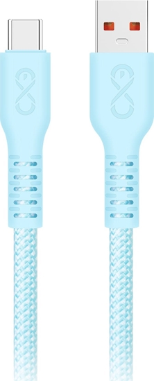 Picture of Kabel USB Orno USB-A - USB-C 2 m Niebieski (CABEXCIMMOUAUC2.0MIX)