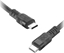 Изображение Kabel USB Orno USB-C - USB-C 0.9 m Czarny (CABEXCWHPUCUC0.9PMIX)