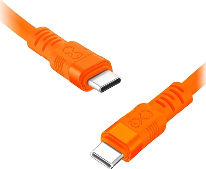 Изображение Kabel USB Orno USB-C - USB-C 2 m Pomaraczowy (CABEXCWHPUCUC2.0MIX)