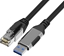 Изображение Kabel USB PremiumCord USB-A - RJ-45 3 m Srebrny (kunet3)