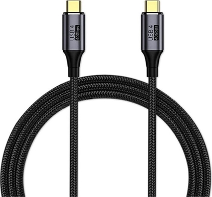 Picture of Kabel USB PremiumCord USB-C - USB-C 1.2 m Czarny (ku4cr12)