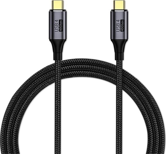 Picture of Kabel USB PremiumCord USB-C - USB-C 1.2 m Czarny (ku4cr12)