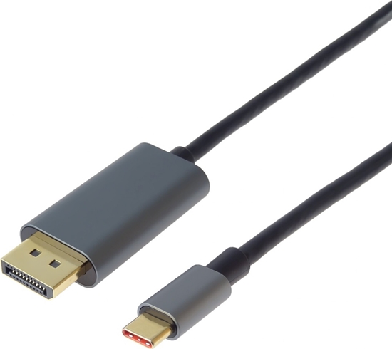 Picture of Kabel USB PremiumCord USB-C - DisplayPort 2 m Czarny (ku31dp09)