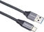 Изображение Kabel USB PremiumCord USB-A - USB-C 2 m Czarno-szary (ku31cs2)