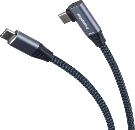 Picture of Kabel USB PremiumCord USB-C - USB-C 1 m Czerwono-niebieski (ku31cu1)