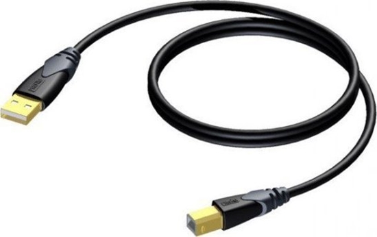 Picture of Kabel USB Procab USB-A - USB-B 1.5 m Czarny (CLD610/1.5)