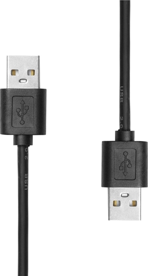 Picture of Kabel USB ProXtend USB-A - USB-A 1 m Czarny (JAB-7393833)