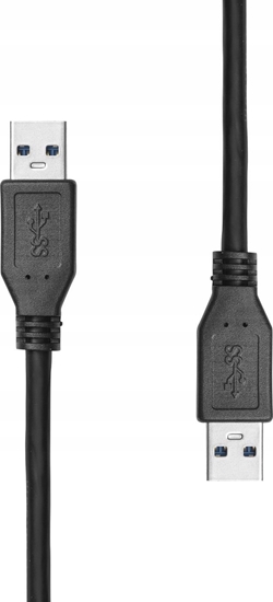 Picture of Kabel USB ProXtend USB-A - USB-A 1 m Czarny (USB3AA-001)