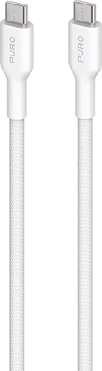 Picture of Kabel USB Puro USB-C - USB-C 1.2 m Biay (PUCUSBCUSBCFABK4WHI)