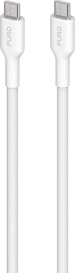 Picture of Kabel USB Puro USB-C - USB-C 1.2 m Biay (PUCUSBCUSBCFABK4WHI)