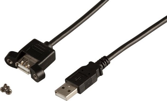Picture of Kabel USB Roline USB-A - 2 m Czarny (K5291SW.0,5V2)