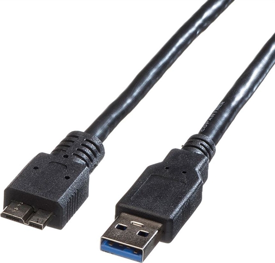 Picture of Kabel USB Roline USB-A - 3 m Czarny (JAB-2198245)
