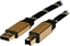 Attēls no Kabel USB Roline USB-A - 4.5 m Czarny Zoty (JAB-1127658)