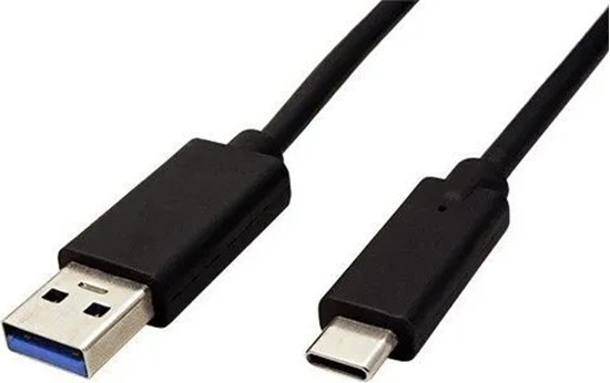 Picture of Kabel USB Roline USB-A - USB-C 1 m Czarny (11.44.9011)