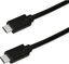 Attēls no Kabel USB Roline USB-C - USB-C 0.5 m Czarny (11.44.9070)