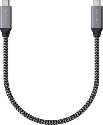 Picture of Kabel USB Satechi USB-C - USB-C 0.25 m Szary (ST-U4C25M)