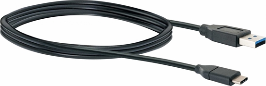 Picture of Kabel USB Schwaiger USB-A - USB-C 1 m Czarny (CK3141533)