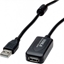 Attēls no Kabel USB Secomp USB-A - USB-A 5 m Czarny (S3114-10)