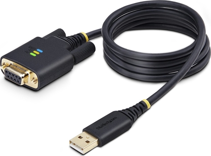Attēls no Kabel USB StarTech USB-A - D-Sub (VGA) 1 m Czarny (1P3FFCNB-USB-SERIAL)
