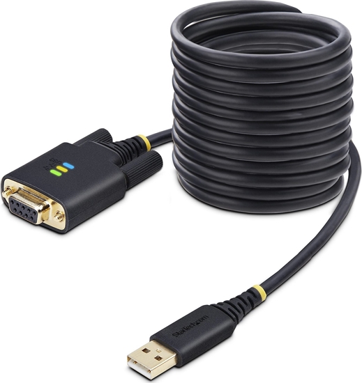 Picture of Kabel USB StarTech USB-A - D-Sub (VGA) 3 m Czarny (1P10FFCN-USB-SERIAL)