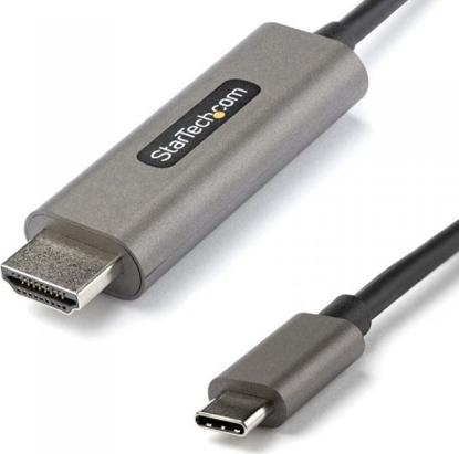 Attēls no Kabel USB StarTech USB-C - HDMI 5 m Czarno-szary (CDP2HDMM5MH)