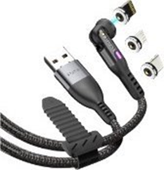 Picture of Kabel USB STATIK USB-A - USB-C 2 m Czarny (PUP-0420-6FT-RTL)