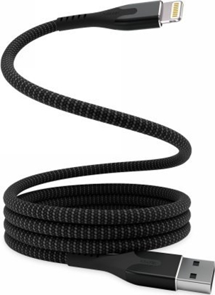 Attēls no Kabel USB STATIK USB-A - Lightning 2 m Czarny (PUP-0470-6FT-AL)