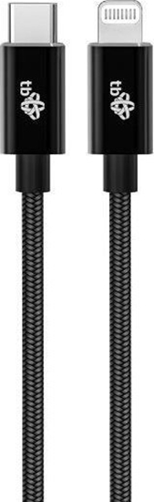 Picture of Kabel USB TB Print USB-C - Lightning 1 m Czarny (AKTBXKUAMFICS1B)