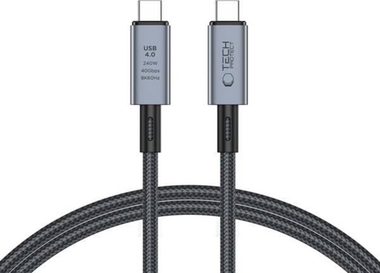 Picture of Kabel USB Tech-Protect USB-C - USB-C 1 m Czarny (5906302308989)