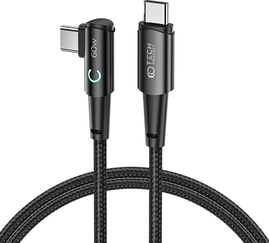 Picture of Kabel USB Tech-Protect USB-C - USB-C 1 m Czarny (THP2124)