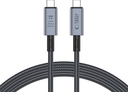 Attēls no Kabel USB Tech-Protect USB-C - USB-C 2 m Czarny (5906302308996)