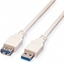 Attēls no Kabel USB Triton USB-A - USB-A 0.8 m Biay (S3011-50)