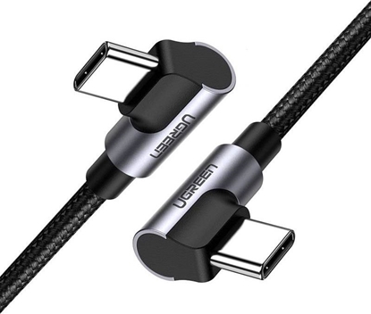 Изображение Kabel USB Ugreen USB-C - USB-C 2 m Czarny (UGR1091BLK)