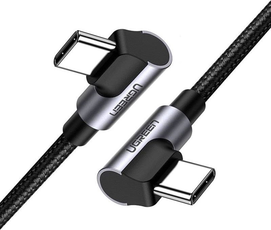 Изображение Kabel USB Ugreen USB-C - USB-C 2 m Czarny (UGR1091BLK)