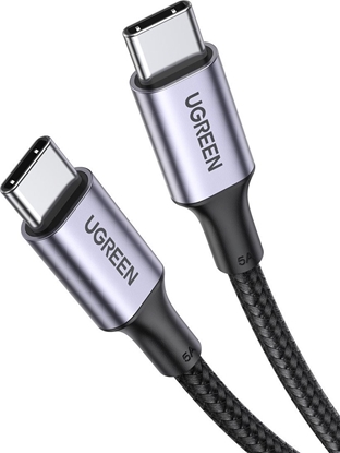 Изображение Kabel USB Ugreen USB-C - USB-C 3 m Czarny (90120B)